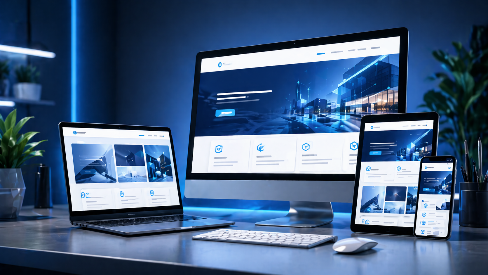 Website maintenance services for support and updates