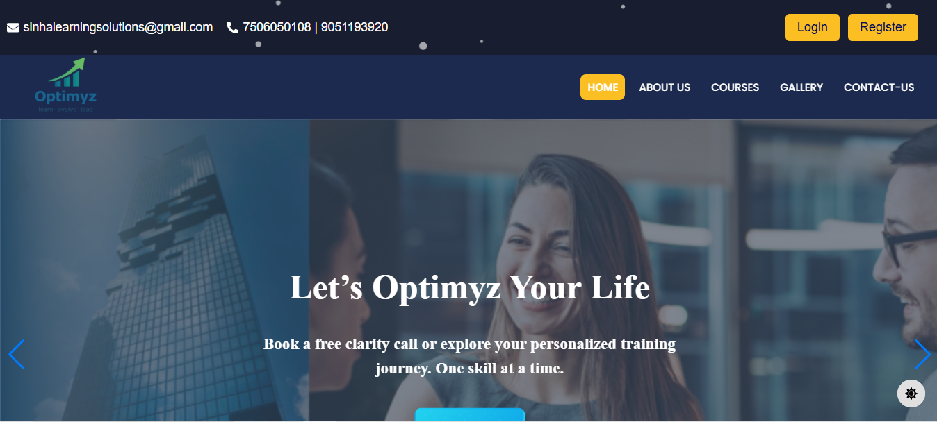Elevating EdTech: How Optimyz Learning Scaled to 10,000+ Active Students with a Custom LMS screenshot