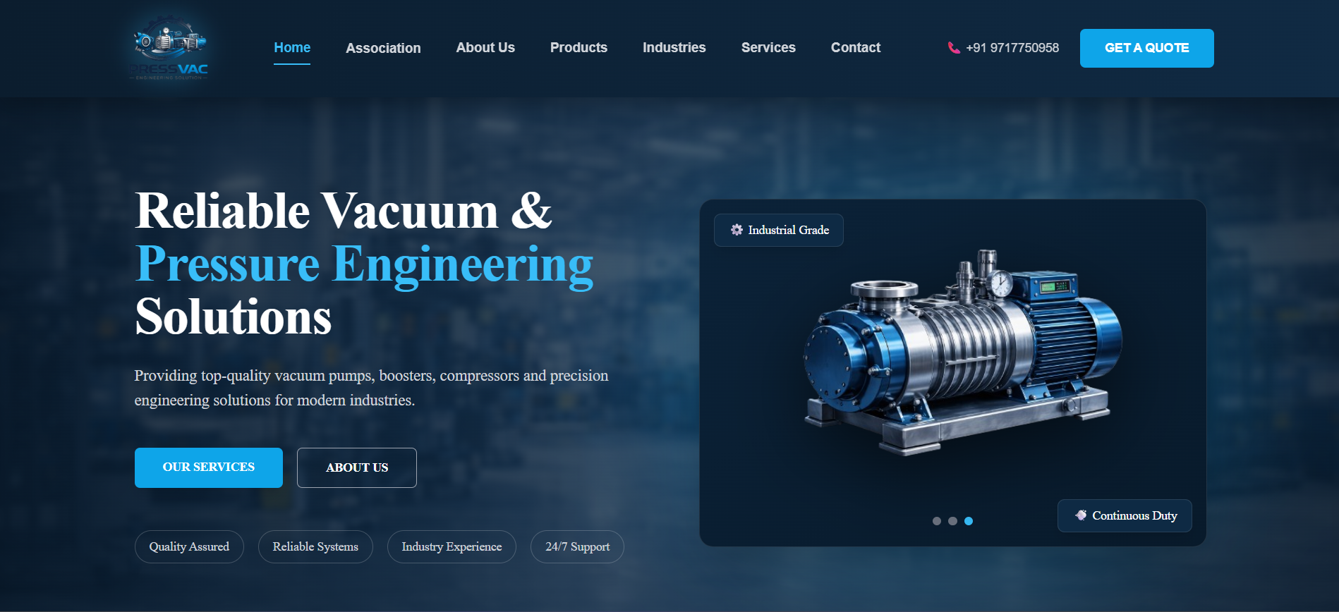 PRESSVAC Engineering